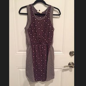 Olive & Oak mix print dress